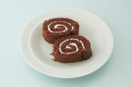 Ice cream cake roll picture